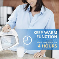 DEVISIB 2L Electric Kettle with Keep Warm Function and Variable Temperature