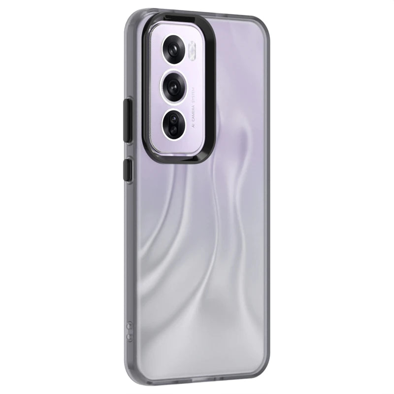 Frosted Transparent Silicone Matte Case for OPPO Reno12 Series