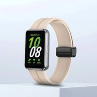 Sports Silicone Wristband with Magnetic Buckle for Samsung Galaxy Fit3