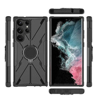 Shockproof Armor PC Protective Bumper Case Samsung Galaxy S23 Ultra