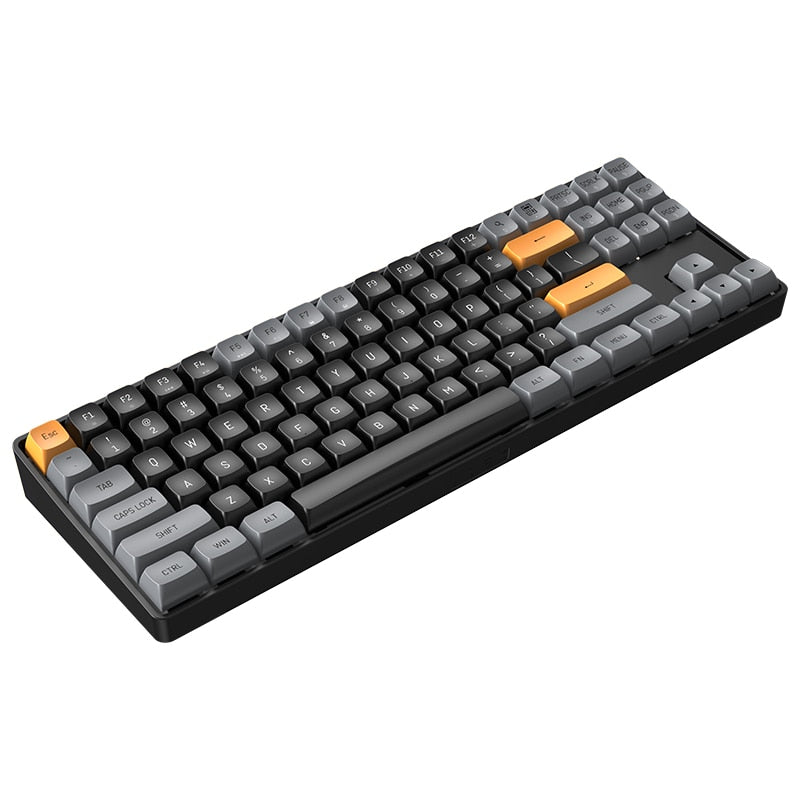 Aigo A87 USB 2.4GHz Wired 89 Keys Type-C Rechargeable Gaming Mechanical Keyboard