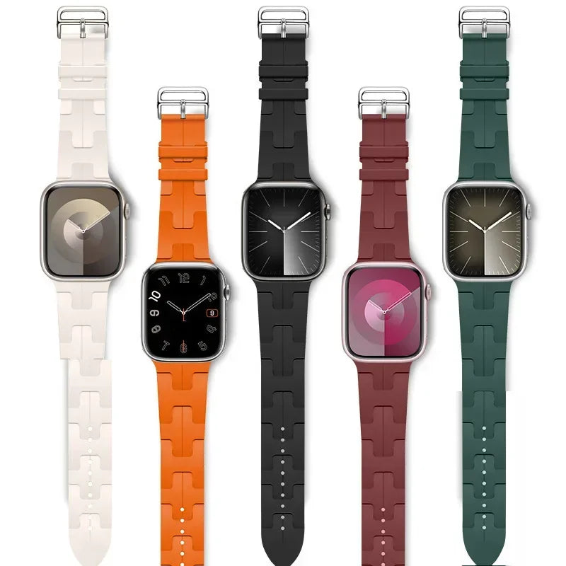 Soft Silicone Band for Apple Watch