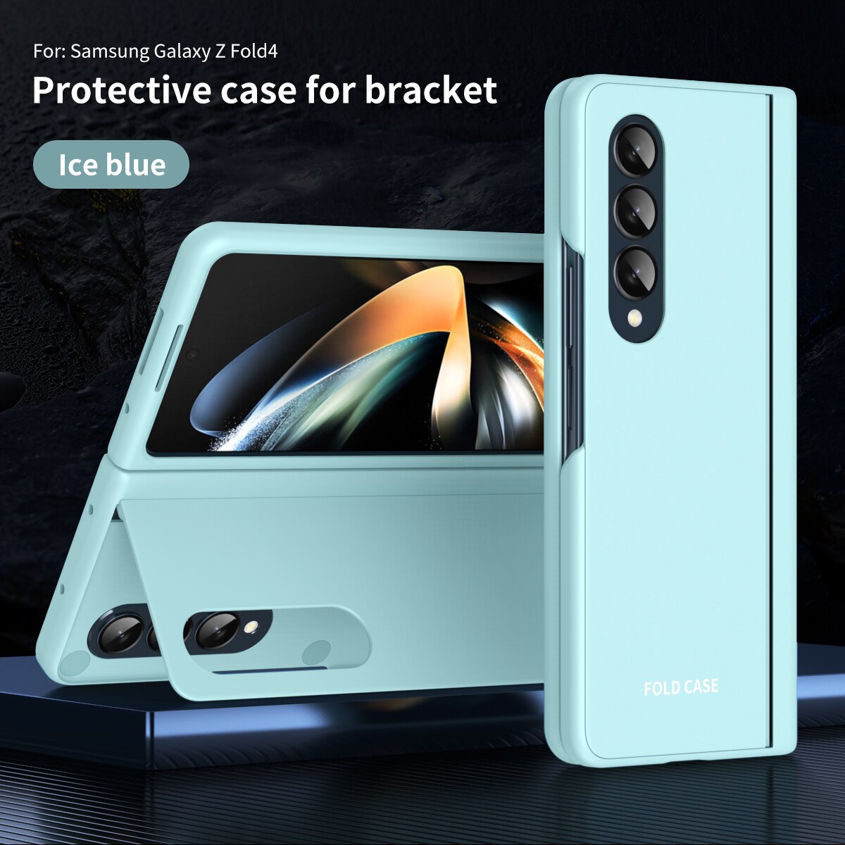 Comprehensive Magnetic Stand Bracket Case for Samsung Galaxy Z Fold 4 5G