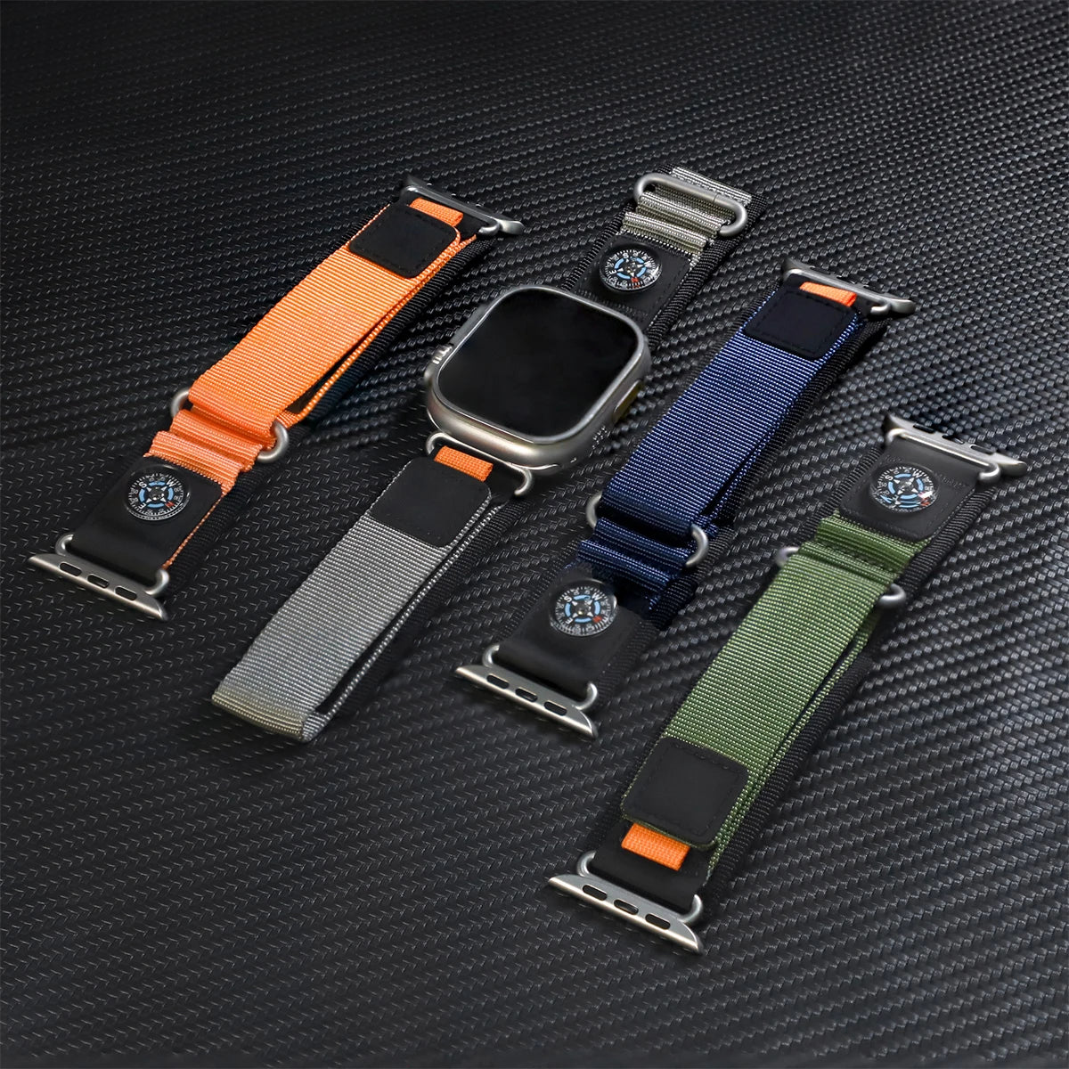 Durable Nylon Trail Loop Strap for Apple Watch