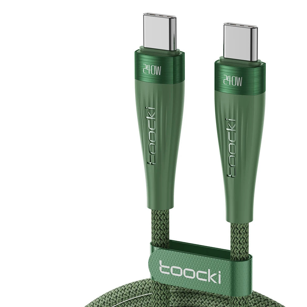 Toocki 240W USB-C to USB-C Fast Charging Cable