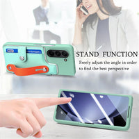 Versatile Card Slot Wallet Case with Wrist Strap for Samsung Galaxy Z Fold 5