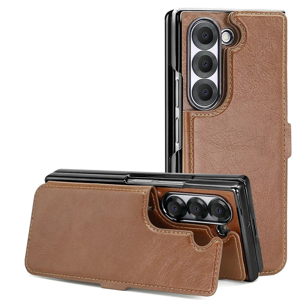 2-in-1 Detachable Magnetic Wallet Leather Case for Samsung Galaxy Z Fold 6