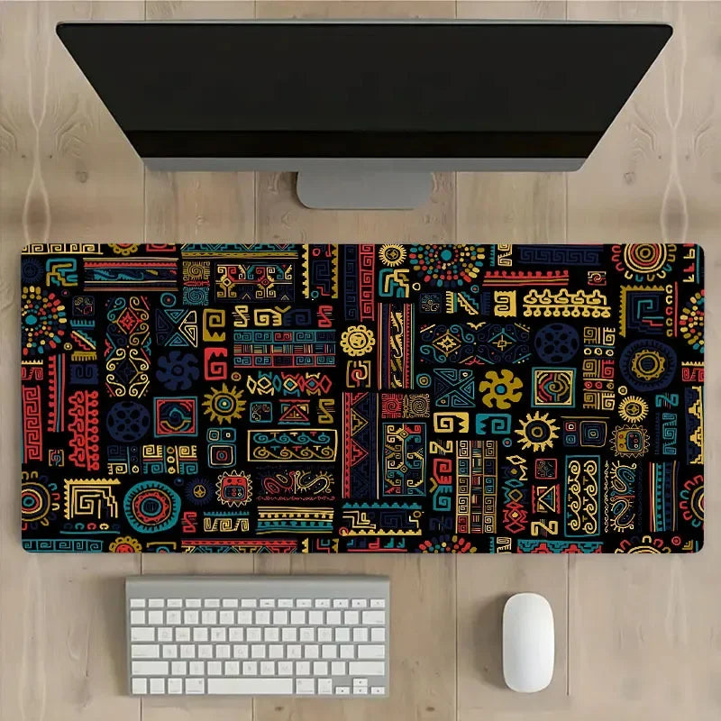 Large Aesthetic Art Mouse Pad