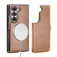 2-in-1 Detachable Magnetic Wallet Leather Case for Samsung Galaxy Z Fold 5