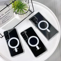 Magnetic Clear Case for Samsung Galaxy S23 Series