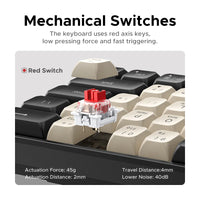 UGREEN 61-Key Mini Mechanical Keyboard