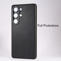 Premium Genuine Leather Case for Samsung Galaxy S25 Ultra