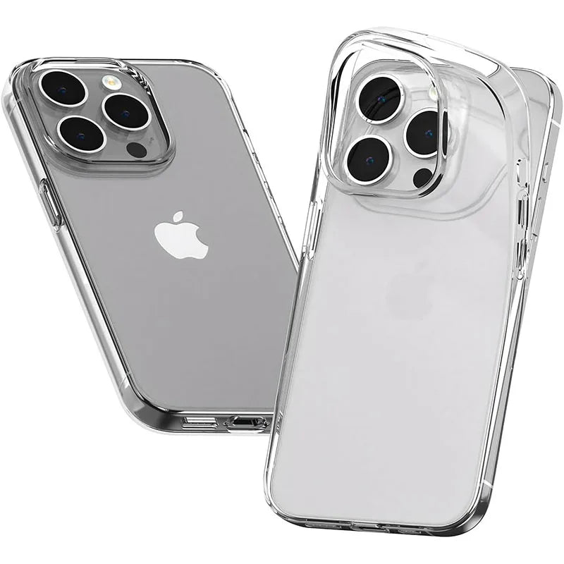 Ultra-Thin Transparent Silicone Case for iPhone 14 Series