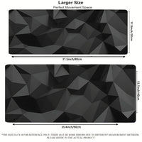 Non-Slip Large Geometric Mouse Pad