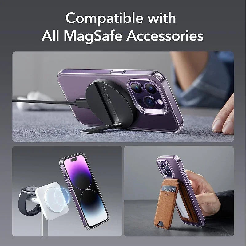 Clear Acrylic MagSafe Case for iPhone 15 Series