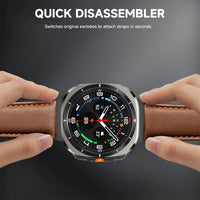 Premium Leather Strap for Samsung Galaxy Watch Ultra