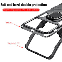 Shockproof Armor Case with Metal Ring Stand for Xiaomi 14T Series – Rugged Protection & Versatility