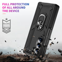 Non-Slip Heavy Duty Bag Case with Metal Ring for Samsung Galaxy Z Fold 5 – Rugged & Secure