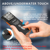 360° Waterproof Air Box Phone Case for iPhone 15 Series