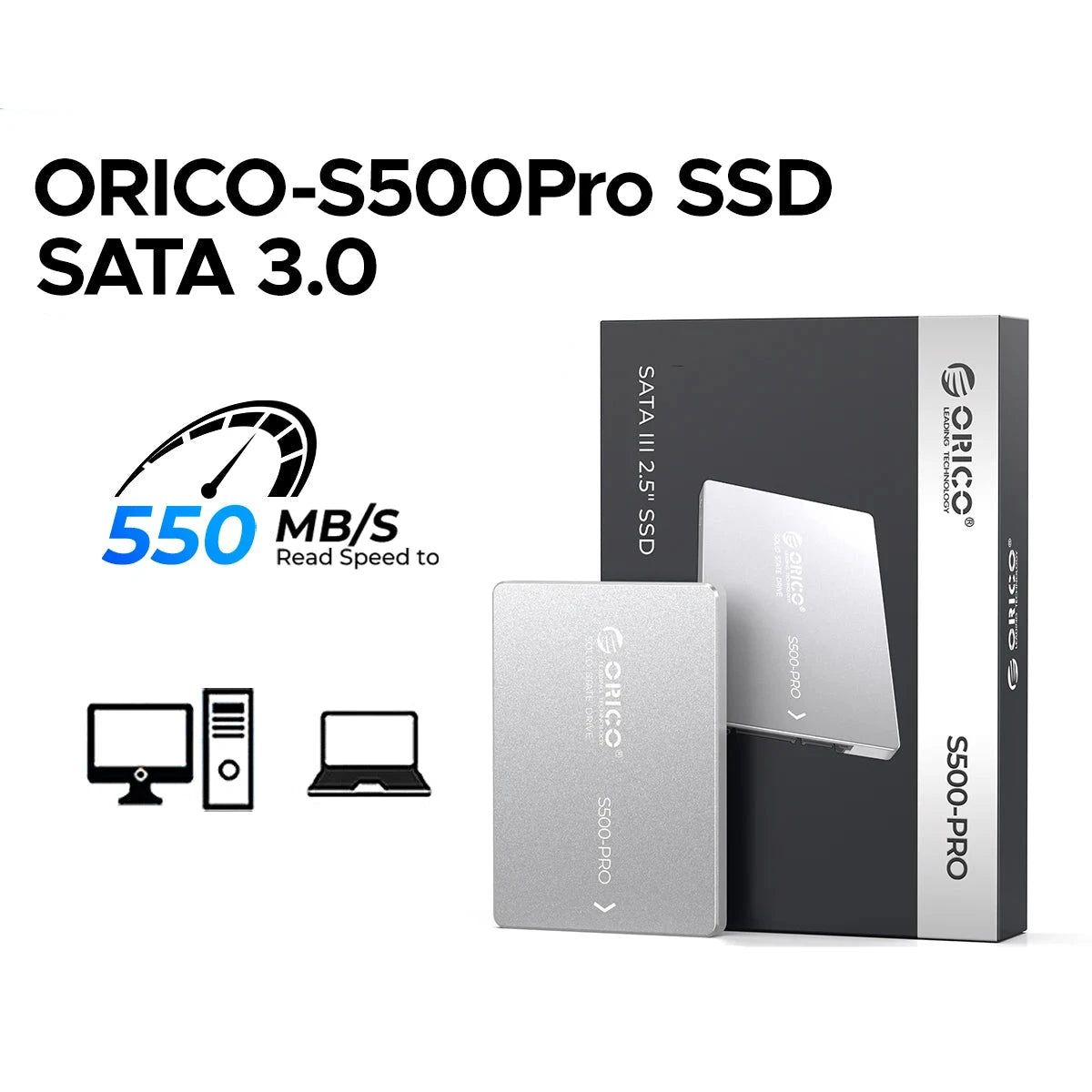 RICO S500PRO SATA III 2.5” SSD