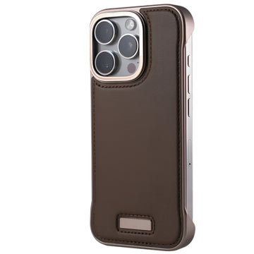 Premium Leather Frameless Case for iPhone 16 Series