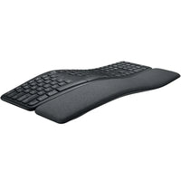 Logitech ERGO K860 Wireless Bluetooth Ergonomic Split Keyboard with Wrist Rest