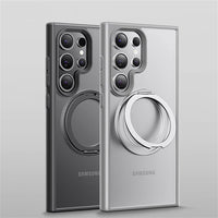 Samsung Galaxy S25 Series Magnetic Case with 360° Rotating Ring