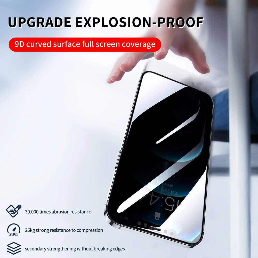 Privacy Tempered Glass Screen Protectors for iPhone 13 Series