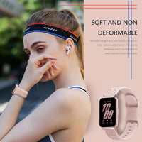 Adjustable Silicone Bracelet Engraved Loop Strap for Samsung Galaxy Fit3