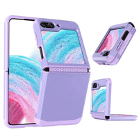 Hard Shell Protective Case with Integrated Plastic Hinge for Samsung Galaxy Z Flip 5