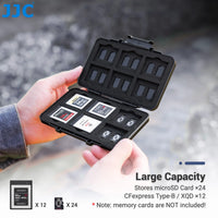 JC High Capacity Anti-Shock Memory Card Case