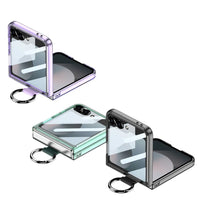 Transparent Large Window Shell Phone Case for Samsung Galaxy Z Flip 6