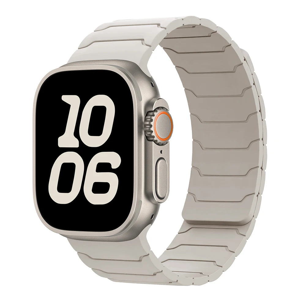 Flexible Silicone Magnetic Strap for Apple Watch