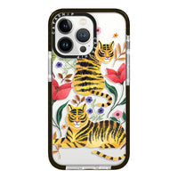 Cute Cartoon Chubby Tiger Soft TPU Shockproof Case for iPhone 16 Series