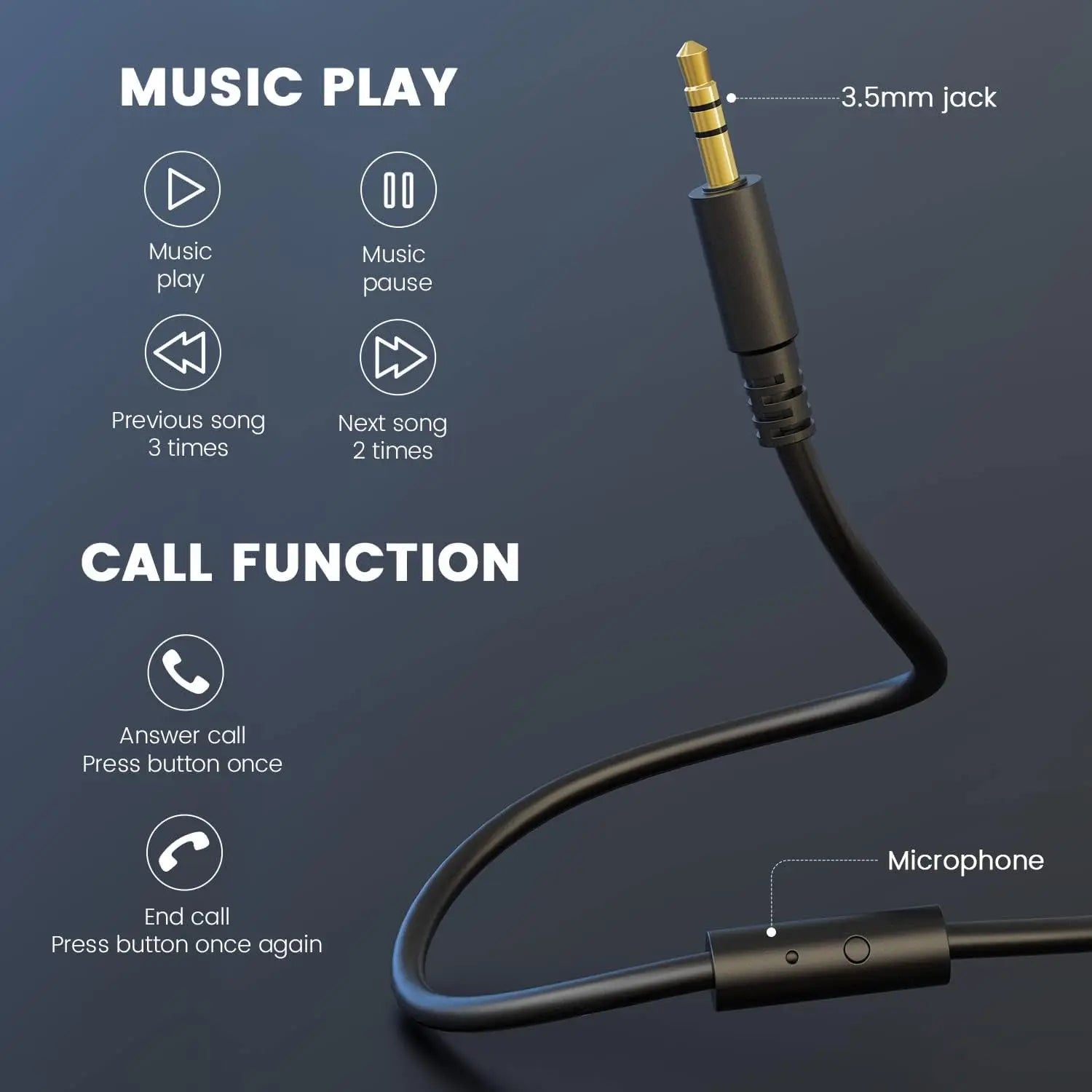 Oneodio Studio HIFI Wired Headphones