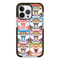 Cute Cartoon Chubby Tiger Soft TPU Shockproof Case for iPhone 16 Series