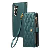 Crossbody Leather Phone Case for Samsung Galaxy Z Fold 6 - Stylish Protection on the Go