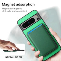 Magnetic Leather Detachable Wallet Case for Google Pixel 8 Series