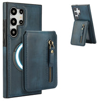 Samsung Galaxy S23 Series Leather Case with Removable Card Holder