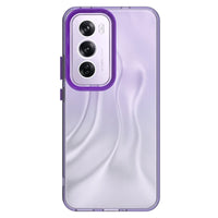 Frosted Transparent Silicone Matte Case for OPPO Reno12 Series