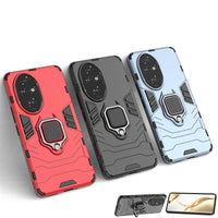 Shockproof Armor Case with Magnetic Ring and Phone Stand for Honor 200 Series