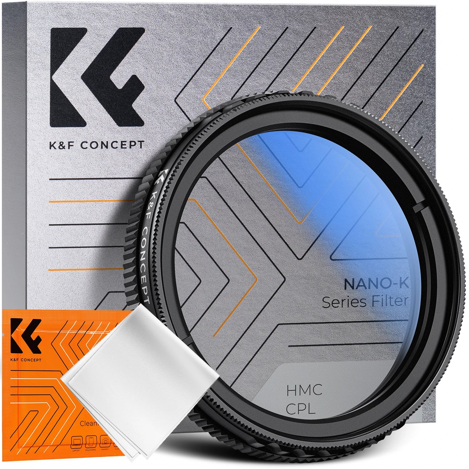 K&F Concept 40mm Ultra-Slim CPL Circular Polarizer Dashcam Filter