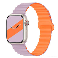 Lightweight Silicone Magnetic Band for Apple Watch