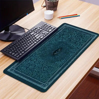 Blue Retro Design Gaming Mouse Pad