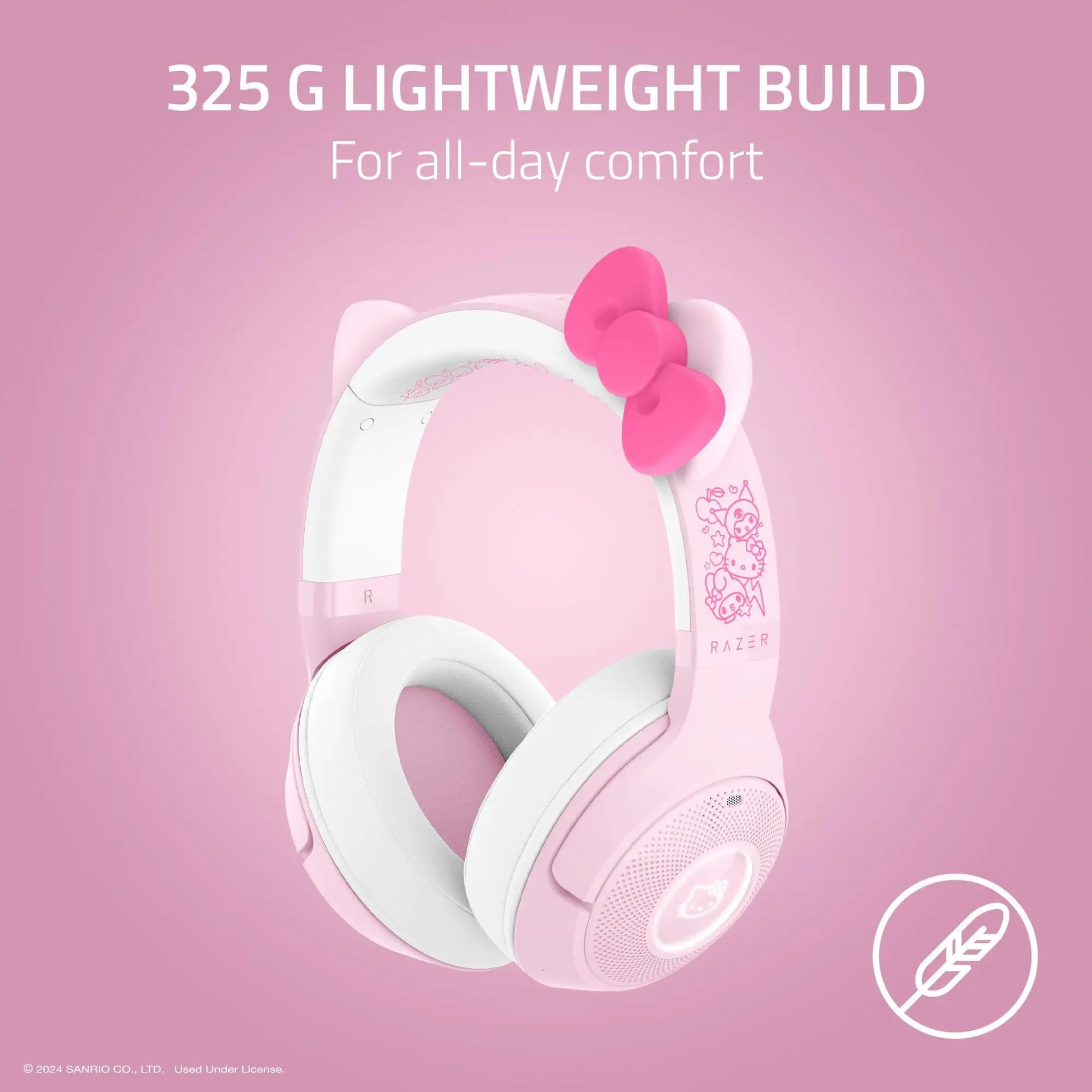 Razer Kraken Kitty V2 Hello Kitty & Friends Wireless RGB Headset