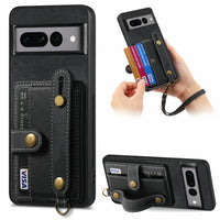 Wristband Leather Case for Google Pixel 8 Series