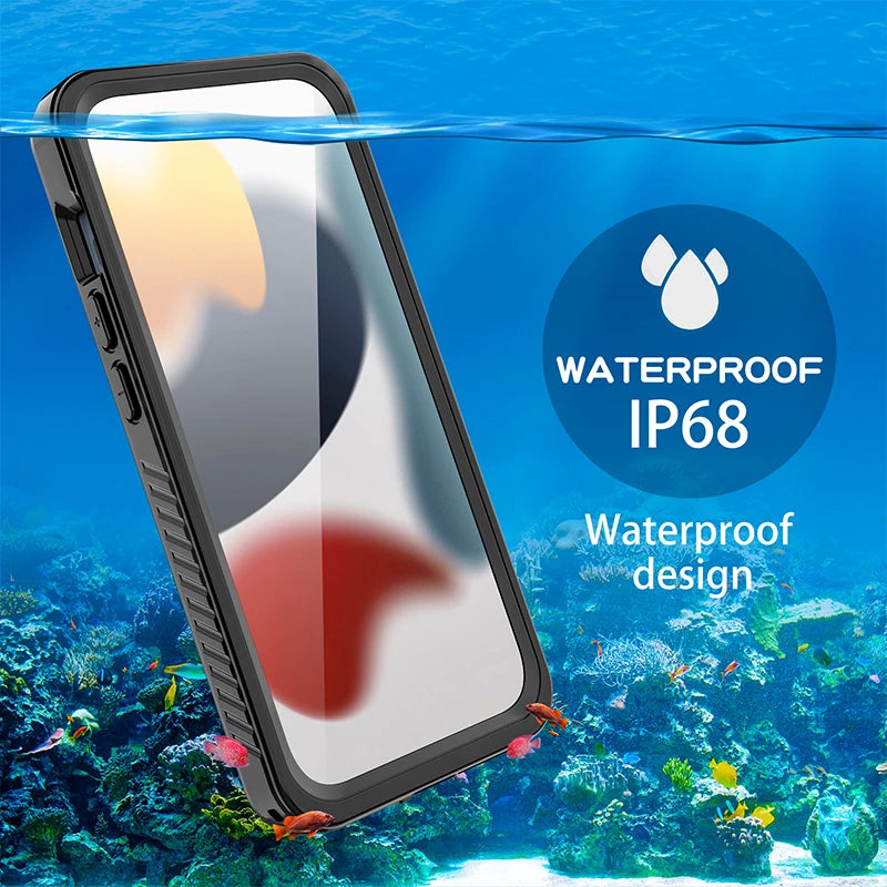 IP68 Waterproof Diving Sport Case for iPhone 15 Series