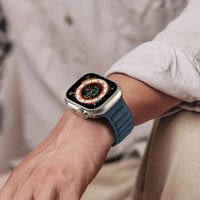 Original Magnetic Loop Bracelet with New Fine Woven Strap for Apple Watch