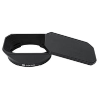 JJC Square Metal Lens Hood Compatible with Fujifilm XF14mm F2.8 R Lens