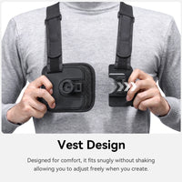 Ulanzi Go-Quick II Magnetic Chest Strap for Action Camera